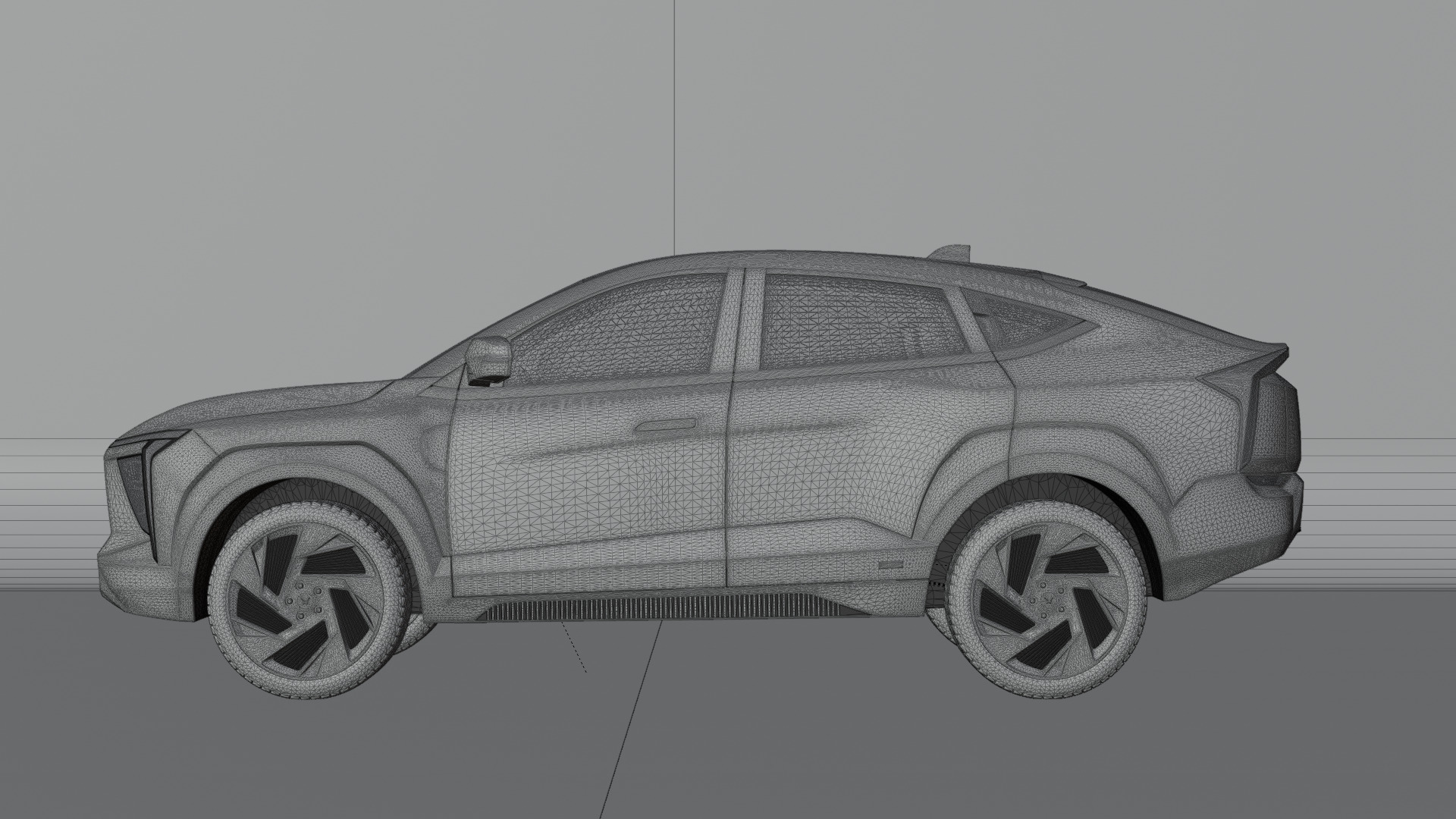 Mahindra XEV 9e Electric Car 3D Model 3D model_14