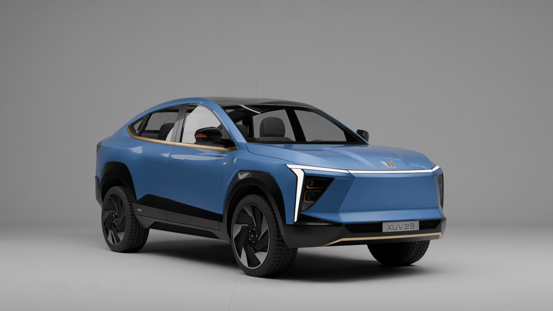 Mahindra XEV 9e Electric Car 3D Model 3D model_2