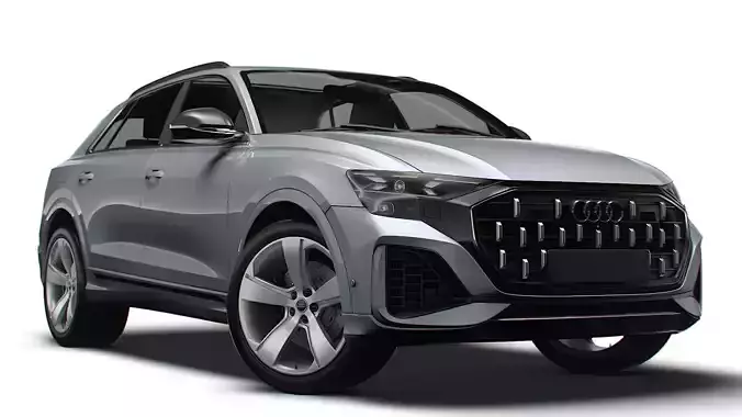 Audi Q8 55 TFSI quattro 2025 3D model