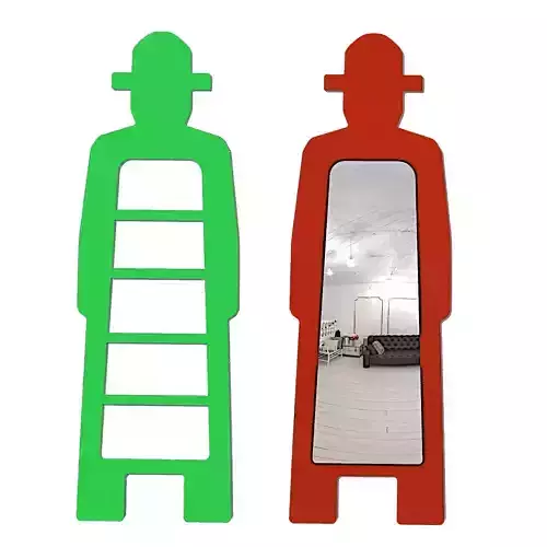Mr Gio Specchio table mirror 3D model
