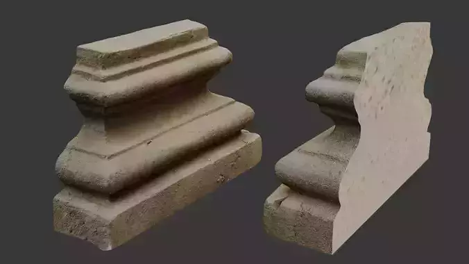 Architectural Concrete Molding 3D Scan