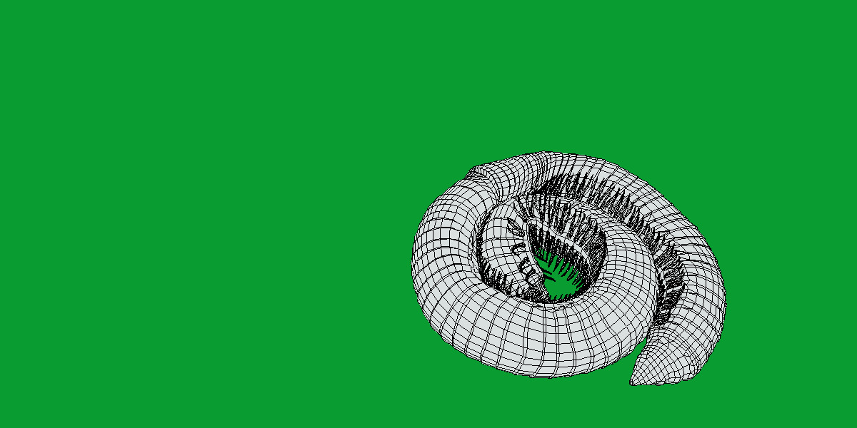 Giant African Millipede 3D model_10