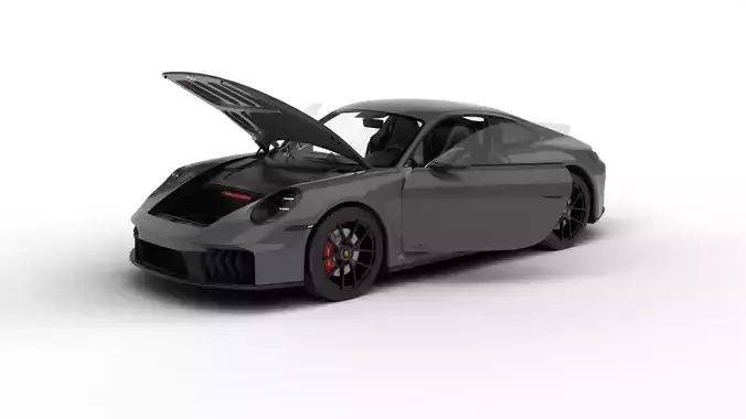 Porsche 911 Carrera GTS 2025 HQ 3d model