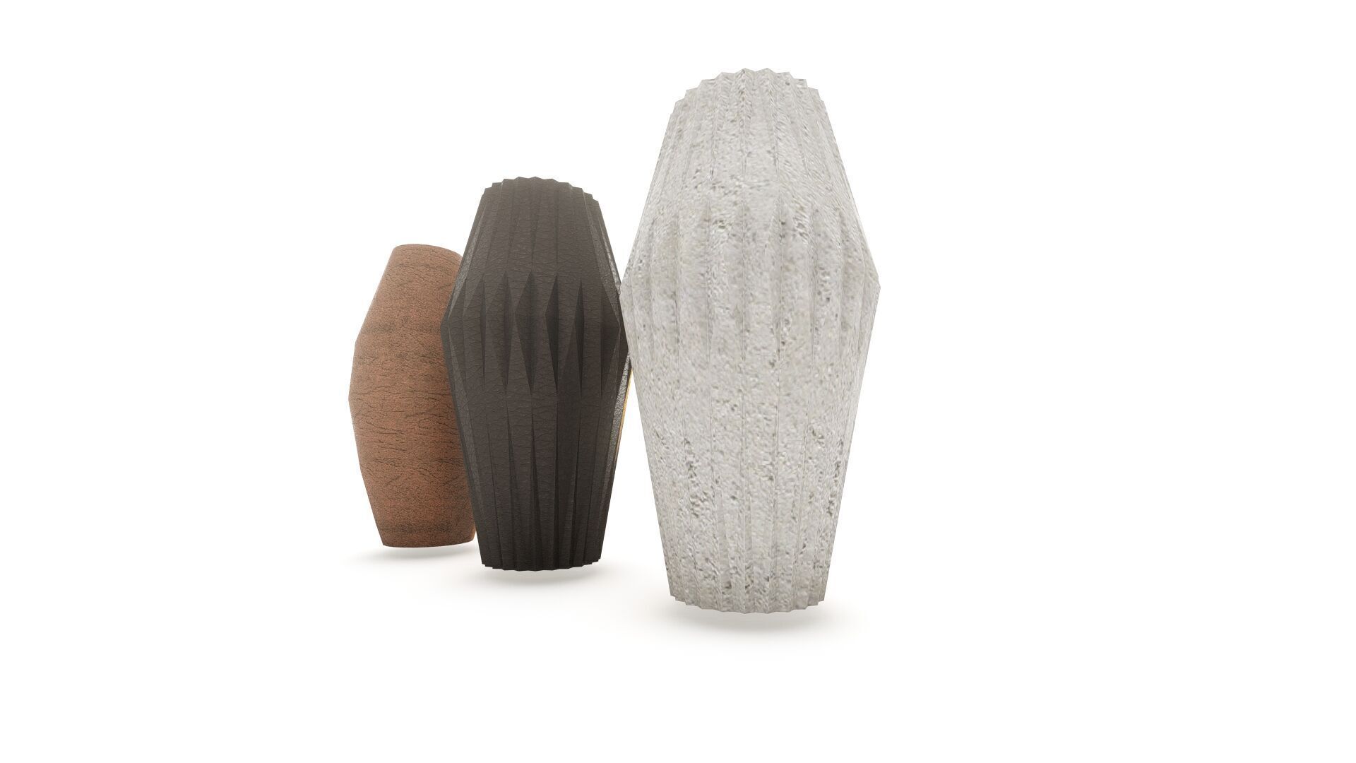 Vase-the pot 3D print model_3