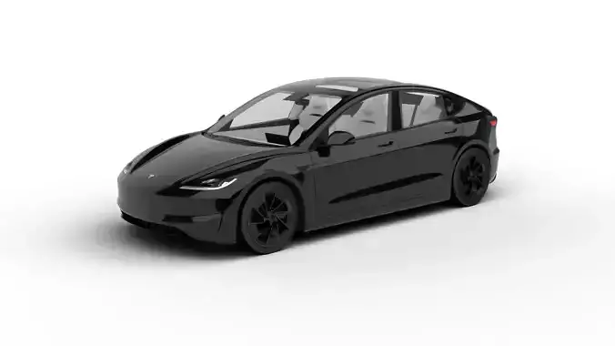 Tesla Model 3 Perfomance 2025 3d model 3D model
