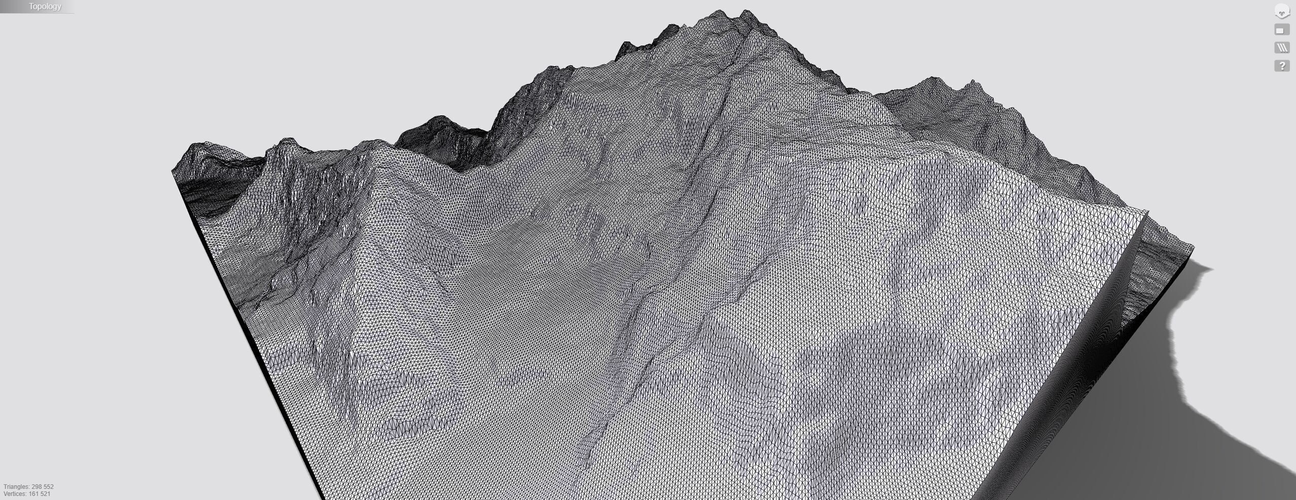 Mountain landscape Kanchenjunga Himalayas 3D model_10