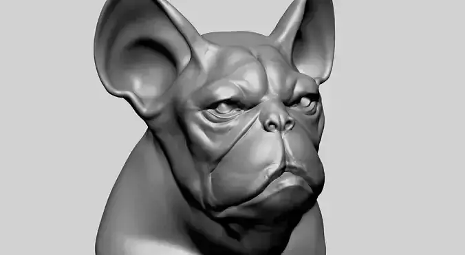 Fantasy Creature Head F