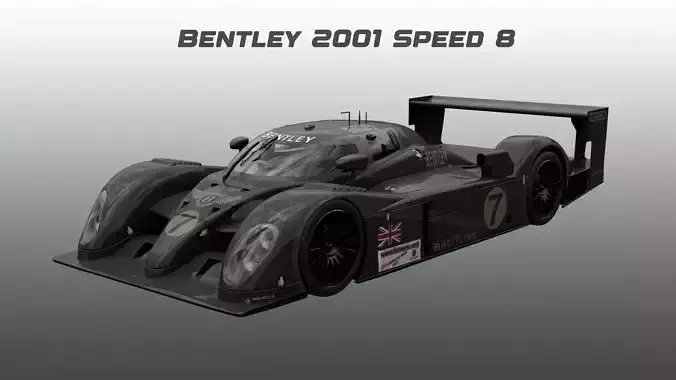 Bentley - 2001 - Speed 8 3D model