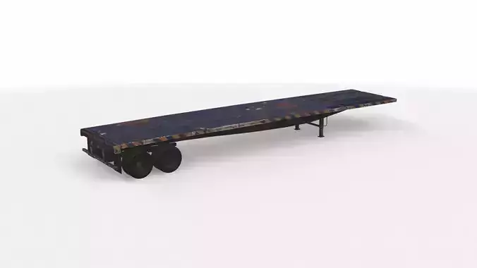 flatbed trailer