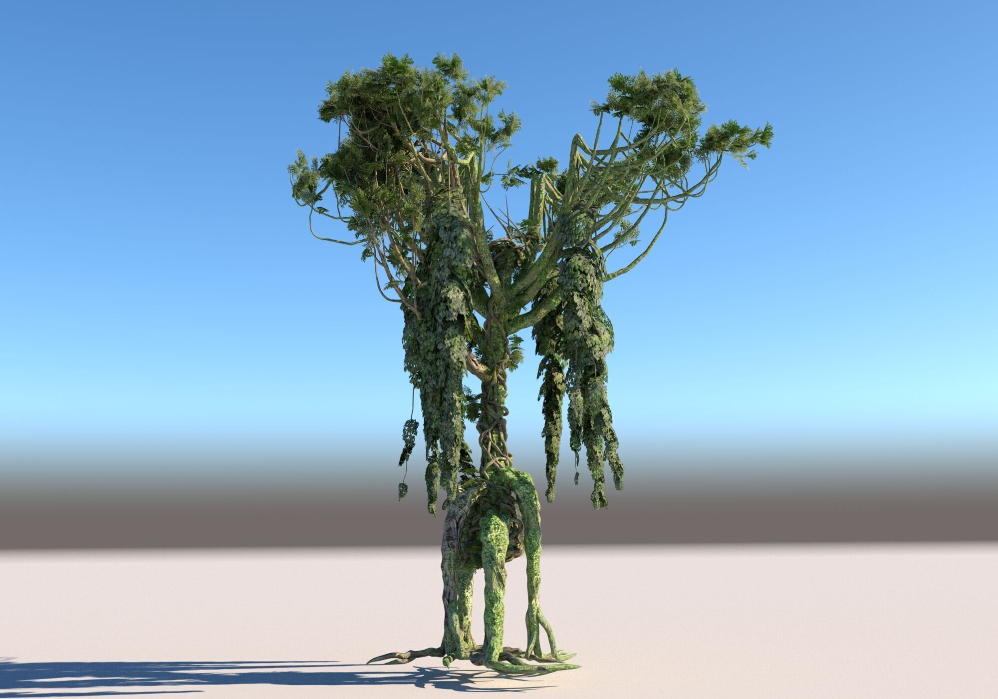 Rainforest Pack 12 Low-poly 3D model_7