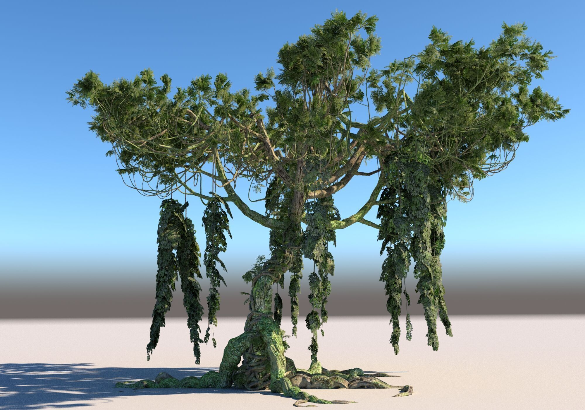 Rainforest Pack 12 Low-poly 3D model_12