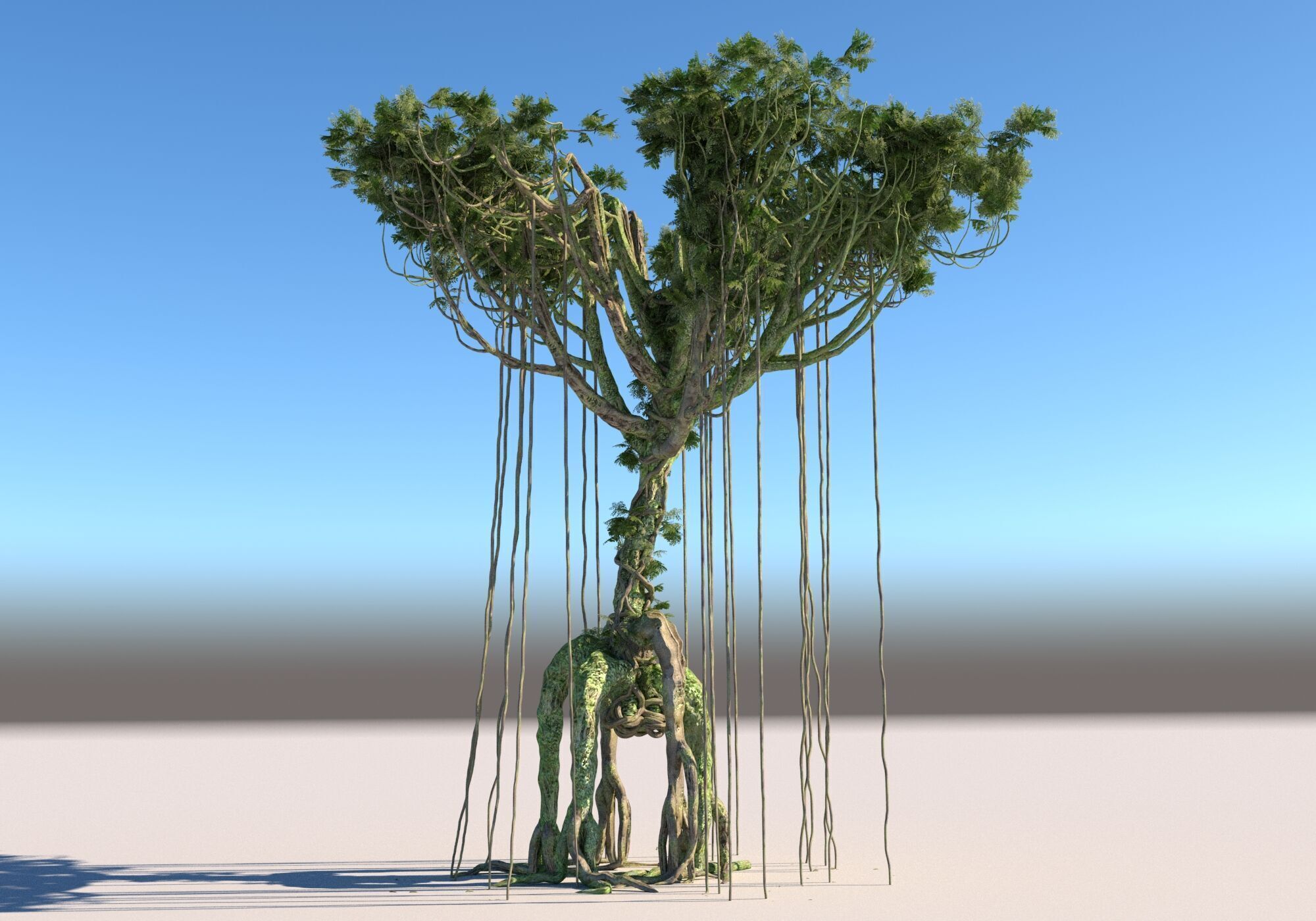 Rainforest Pack 12 Low-poly 3D model_13