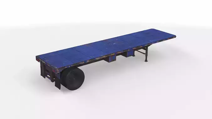 flatbed trailer 02