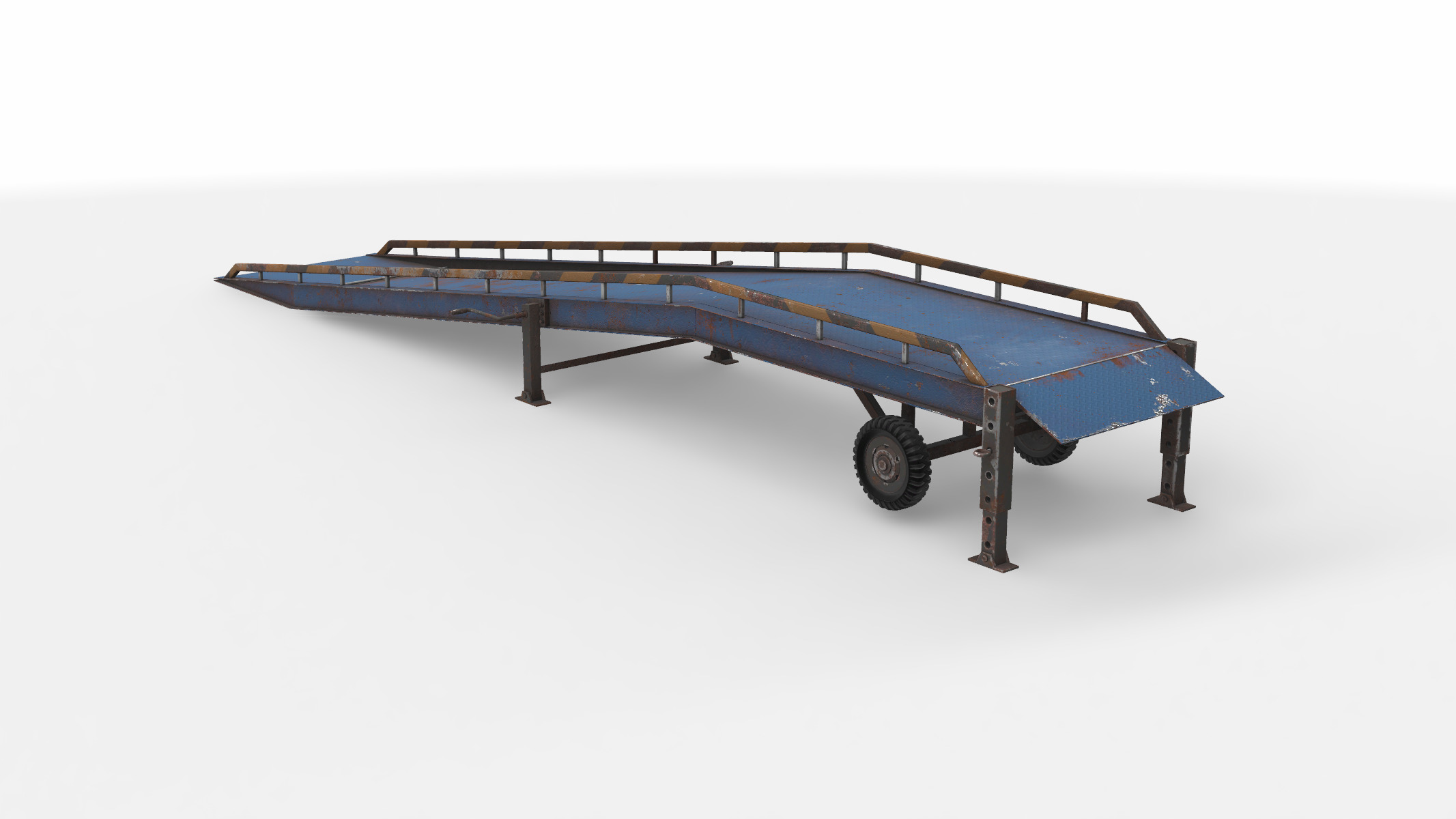 mobile loading ramp 01 3D model_3
