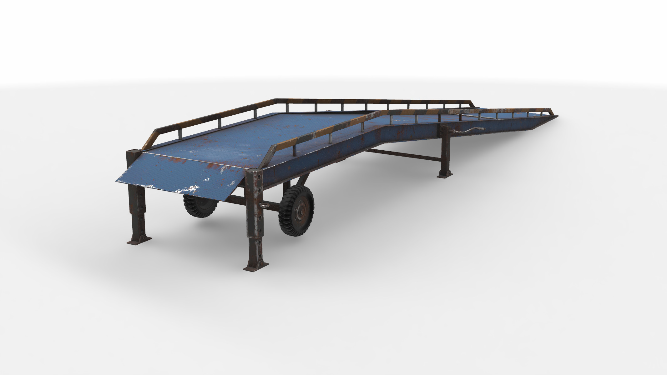mobile loading ramp 01 3D model_2