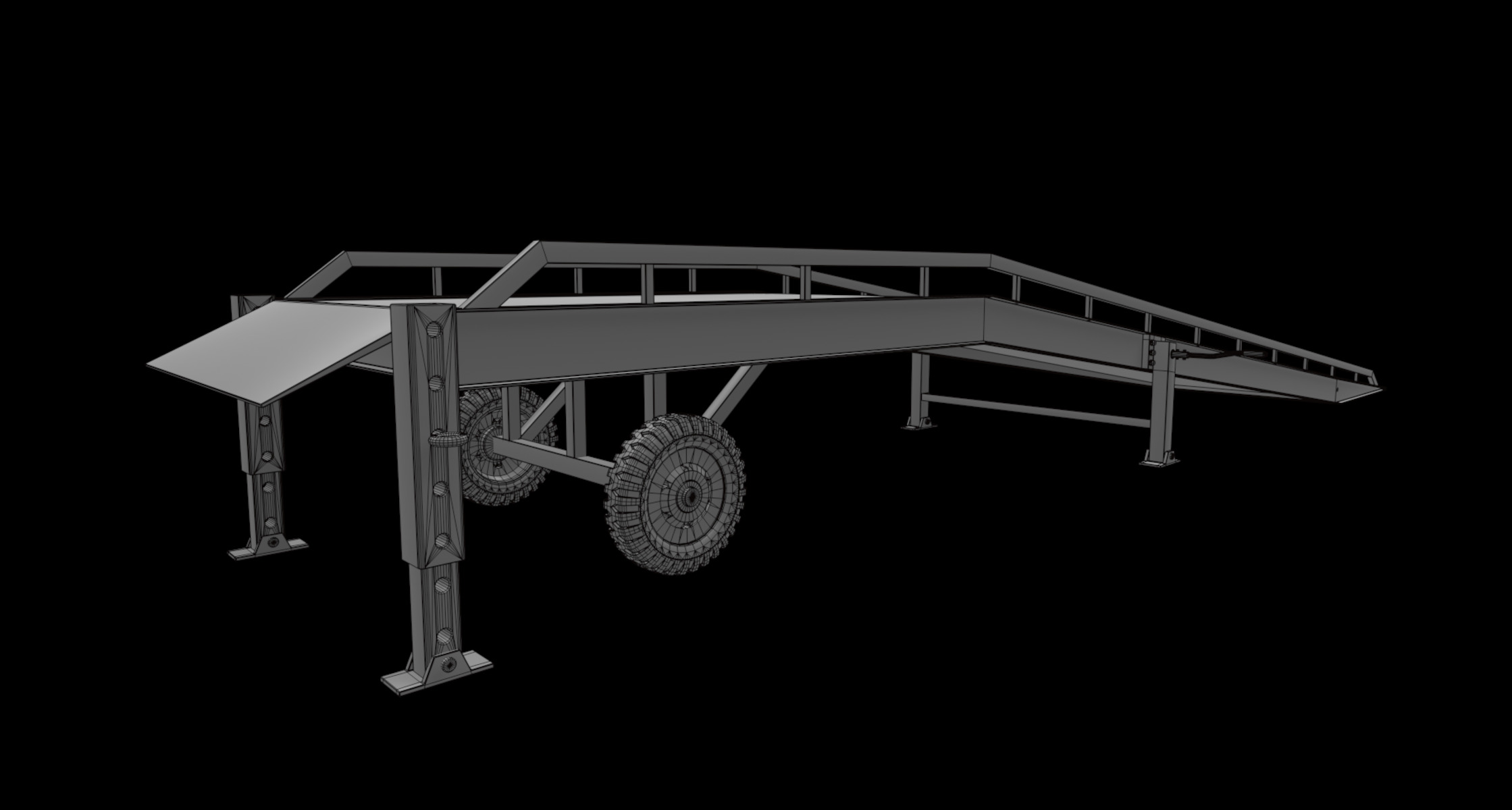 mobile loading ramp 01 3D model_6