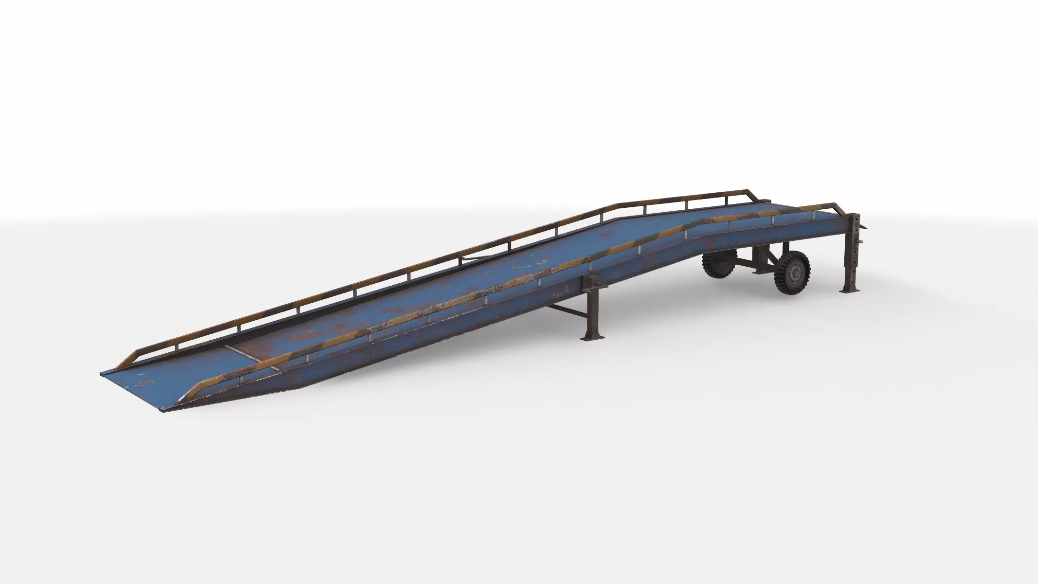 mobile loading ramp 01 3D model_0