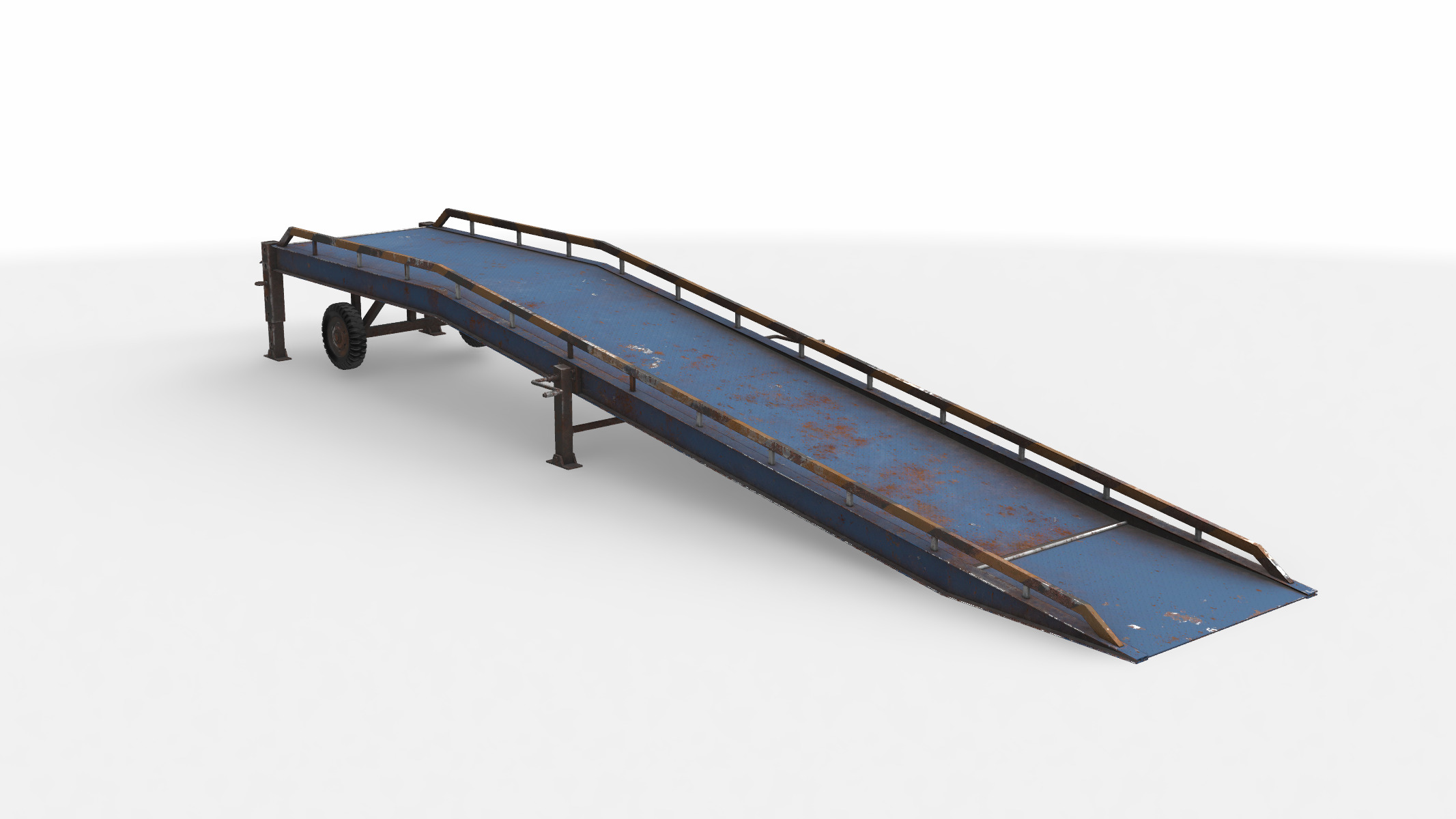 mobile loading ramp 01 3D model_1