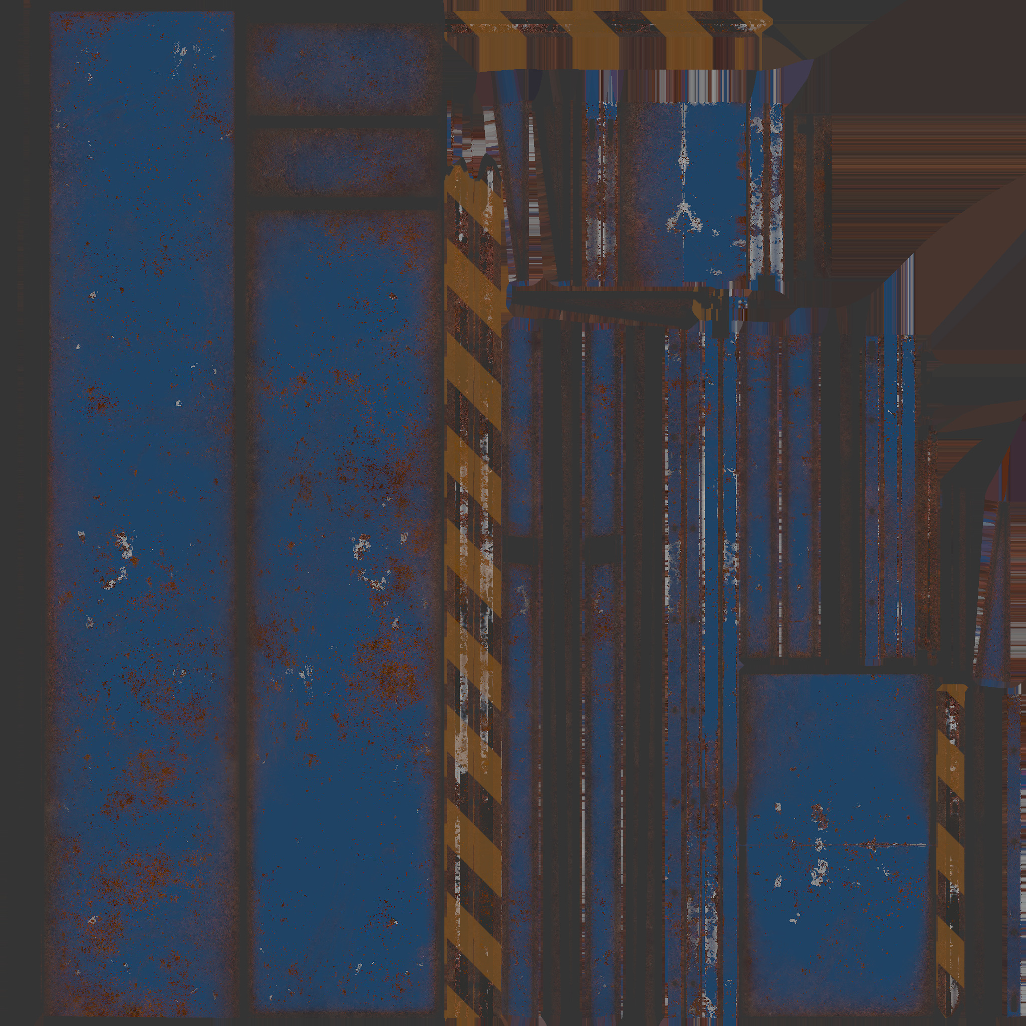 mobile loading ramp 01 3D model_7