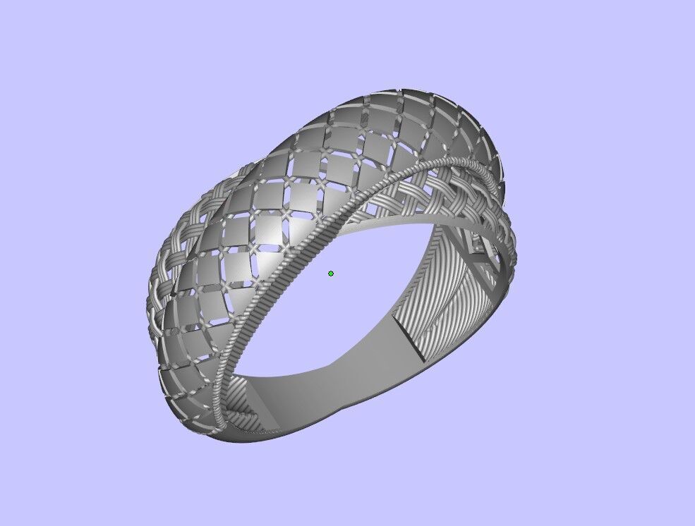 Ring For Lathe or engraver pen 3D print model_1