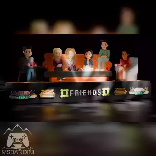 Decoration Pixel Friends