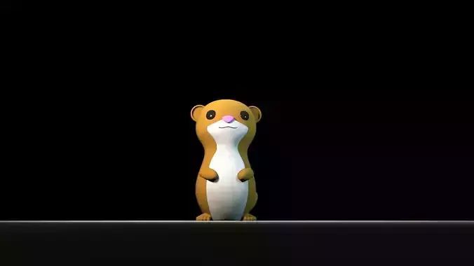 Mr Weasel 3D print model