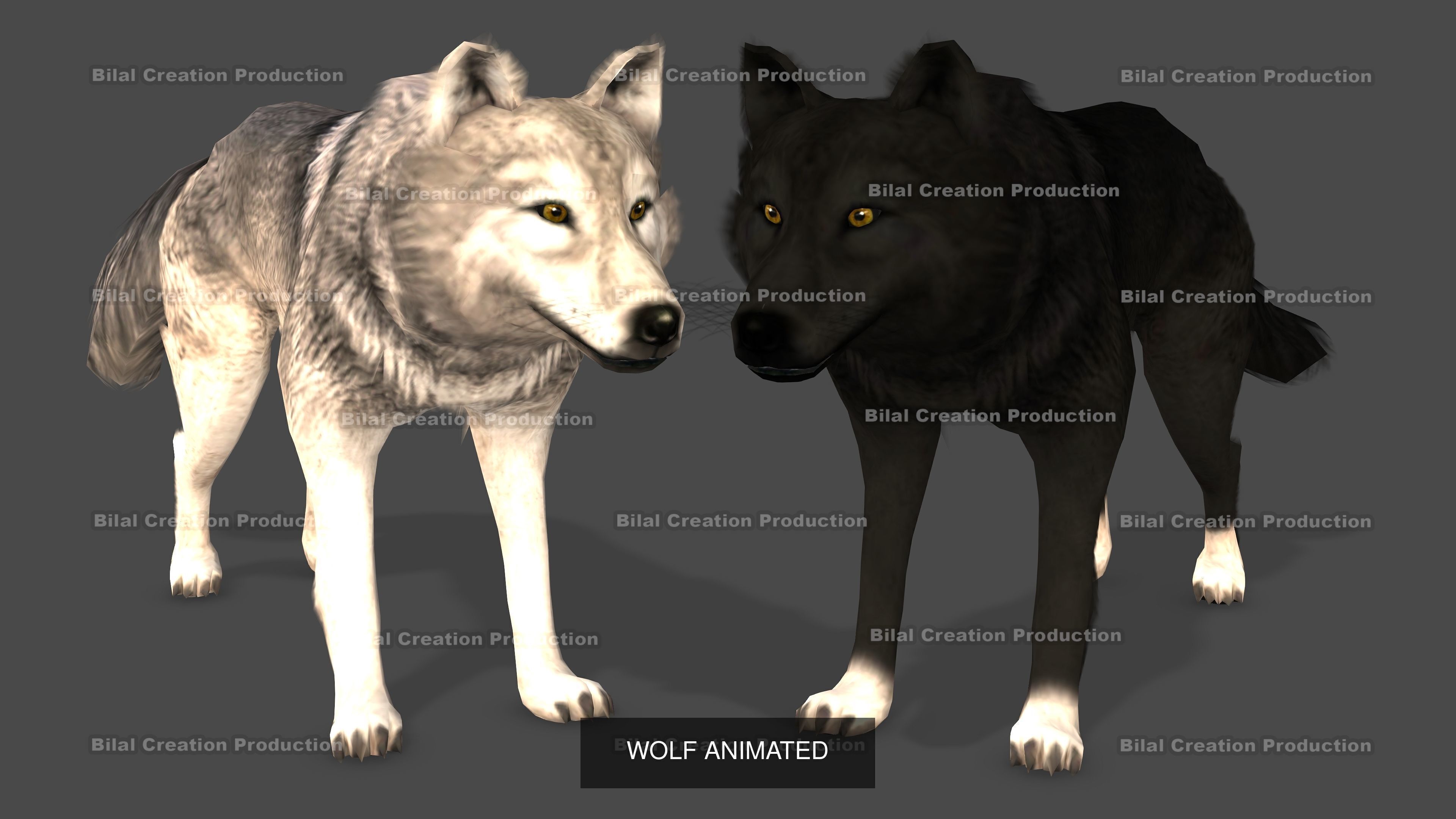 32 PACK OF REALISTIC WILD ANIMALS 3D Model Collection_57