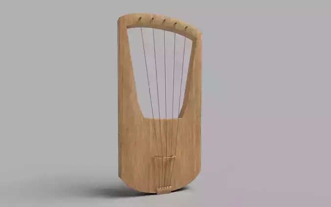 Medieval Lyra 3D model