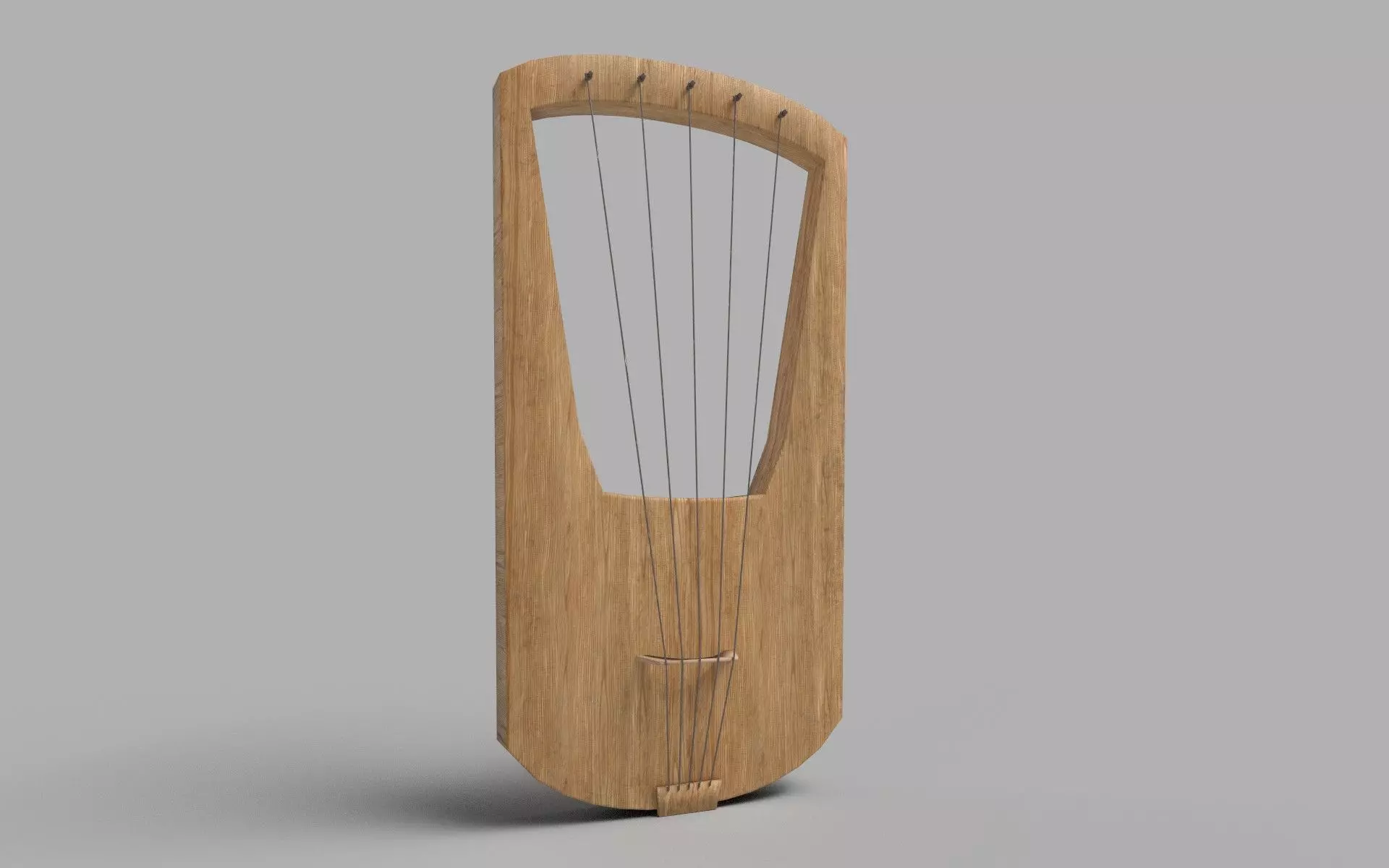 Medieval Lyra 3D model_0