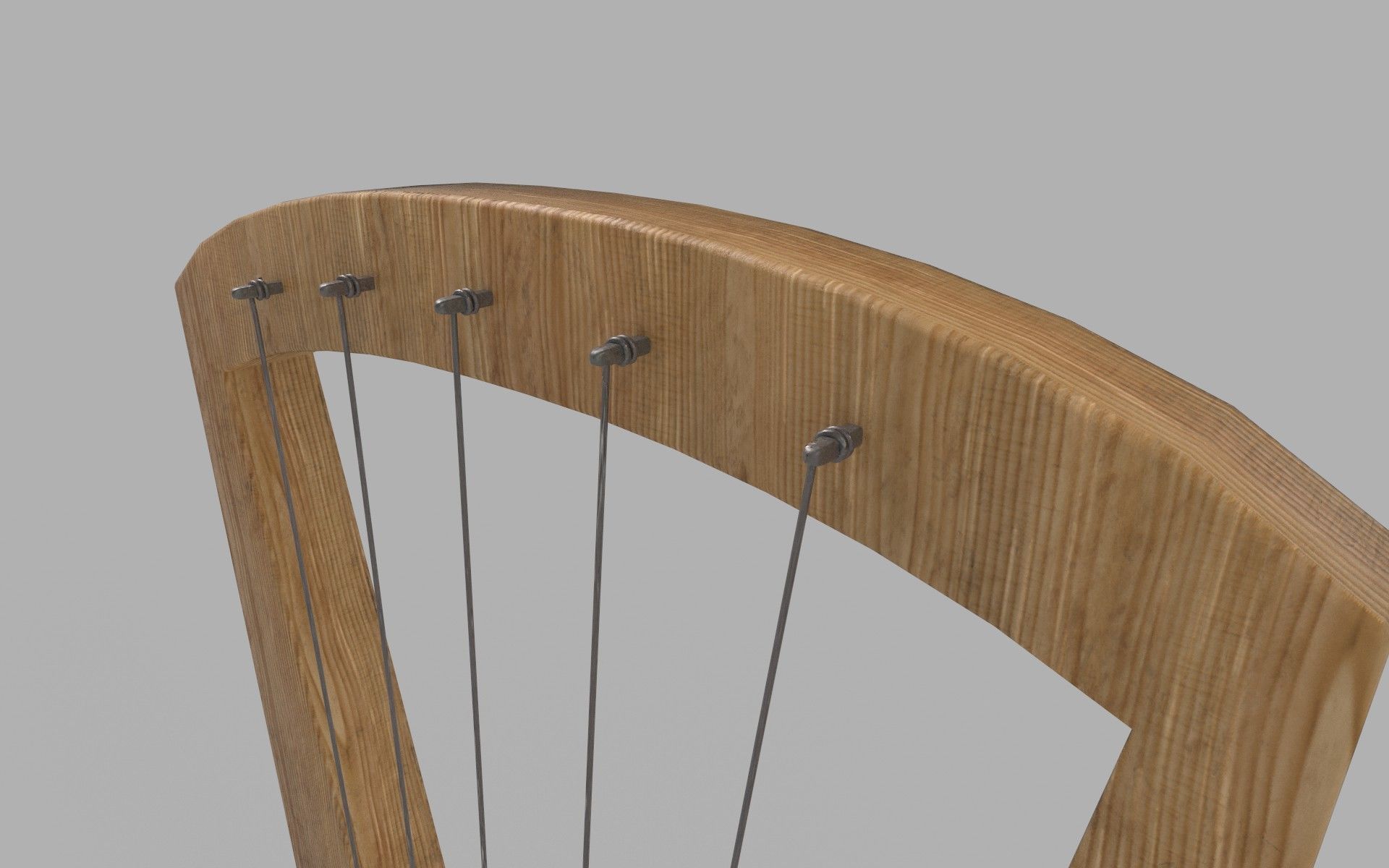 Medieval Lyra 3D model_2