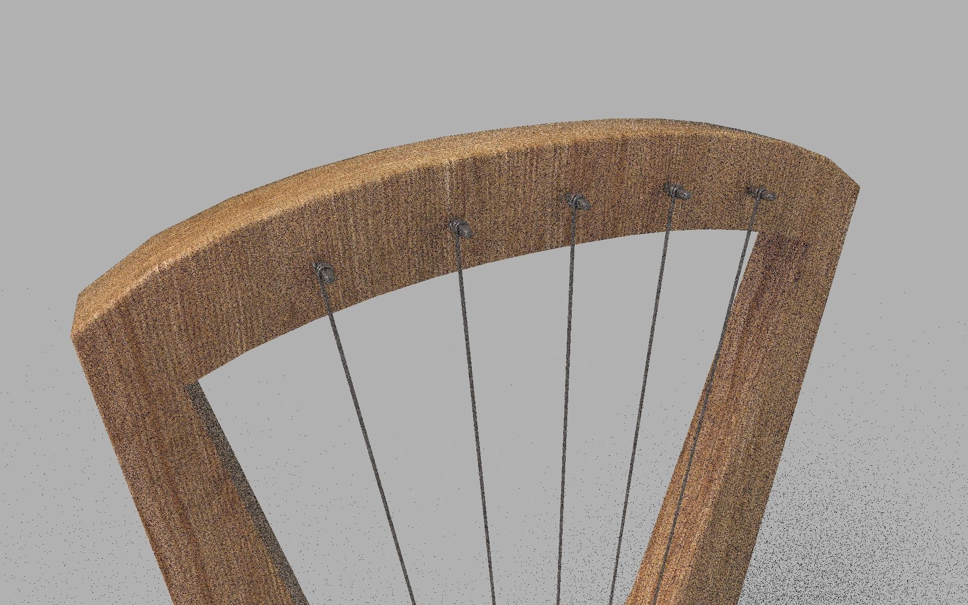 Medieval Lyra 3D model_4