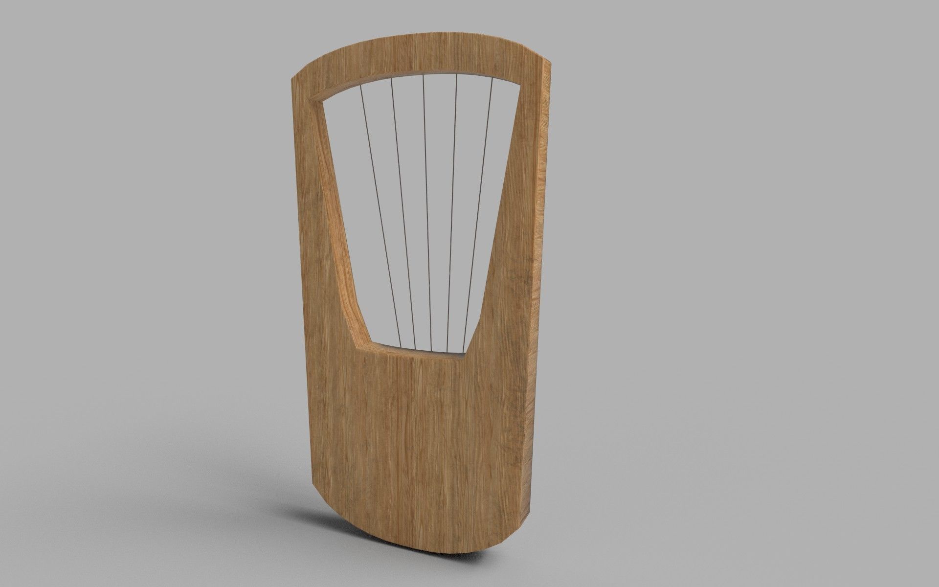 Medieval Lyra 3D model_1