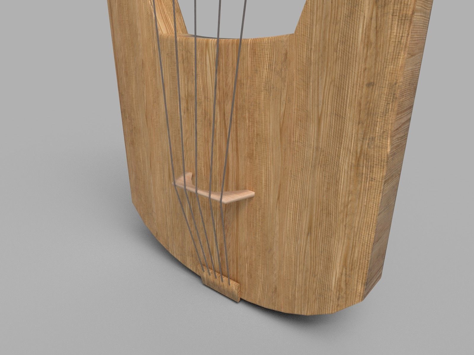 Medieval Lyra 3D model_3