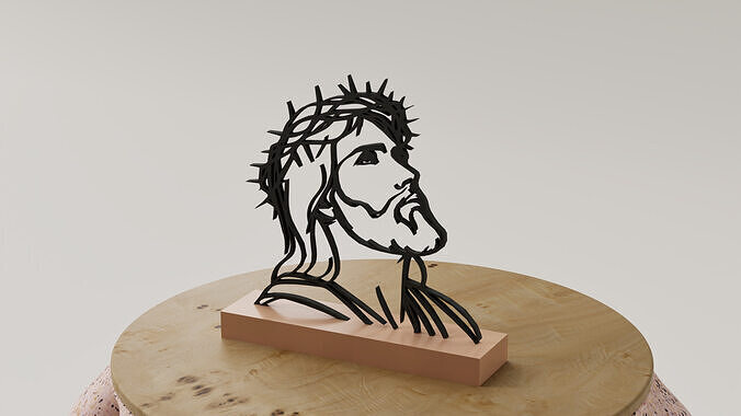 Escultura - Jesus - fe 3D print model
