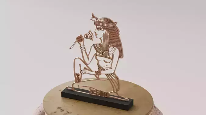 Escultura - DIOSA ISIS 3D print model