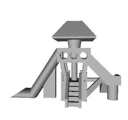 Slide play structure 3D print model