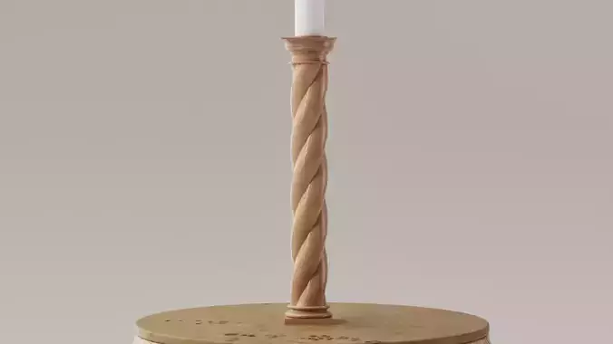 Porta velas - Candelabro 3D print model