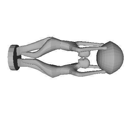 Sculpture Ball Holding 3D print model