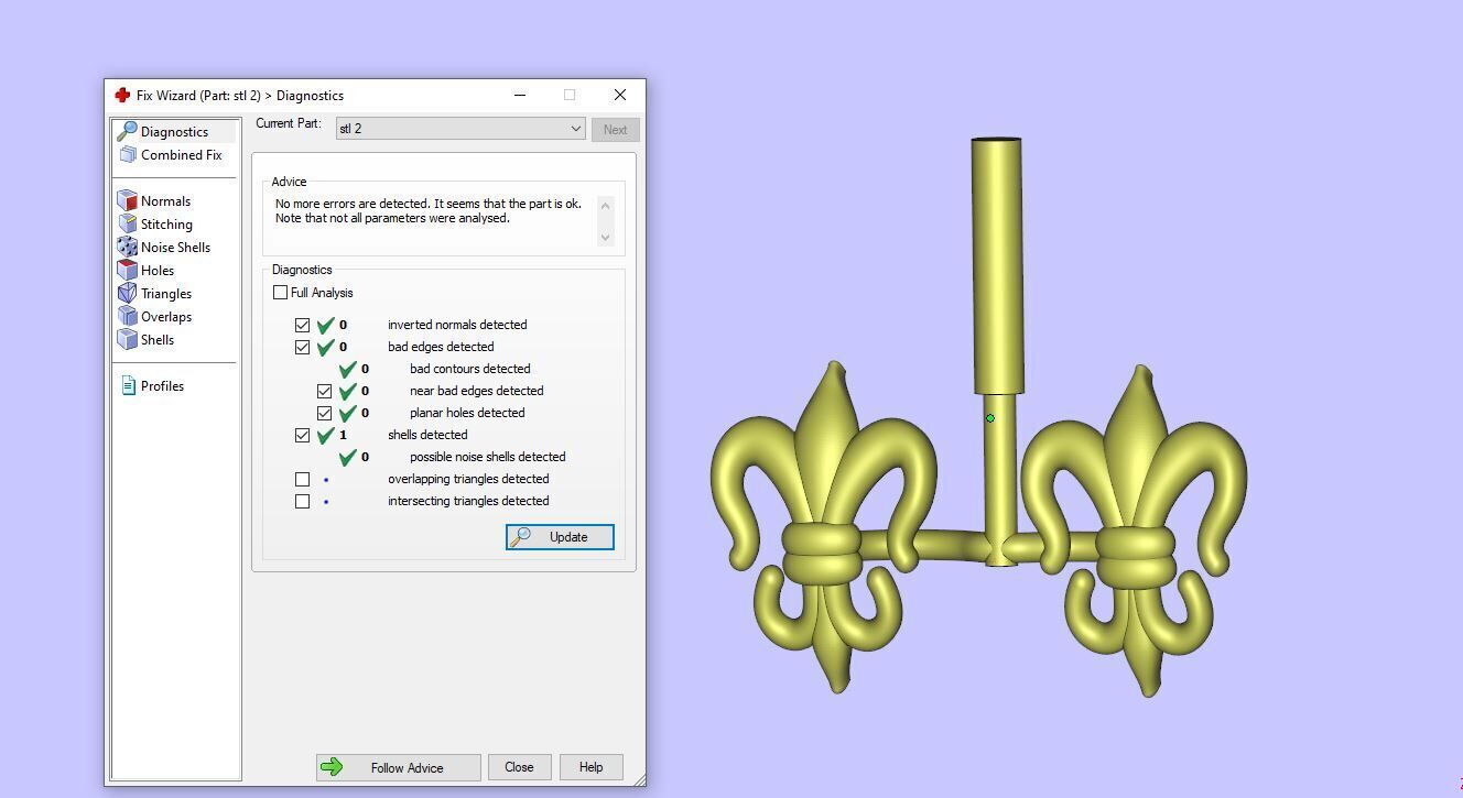 Gold N1323 3D print model_8