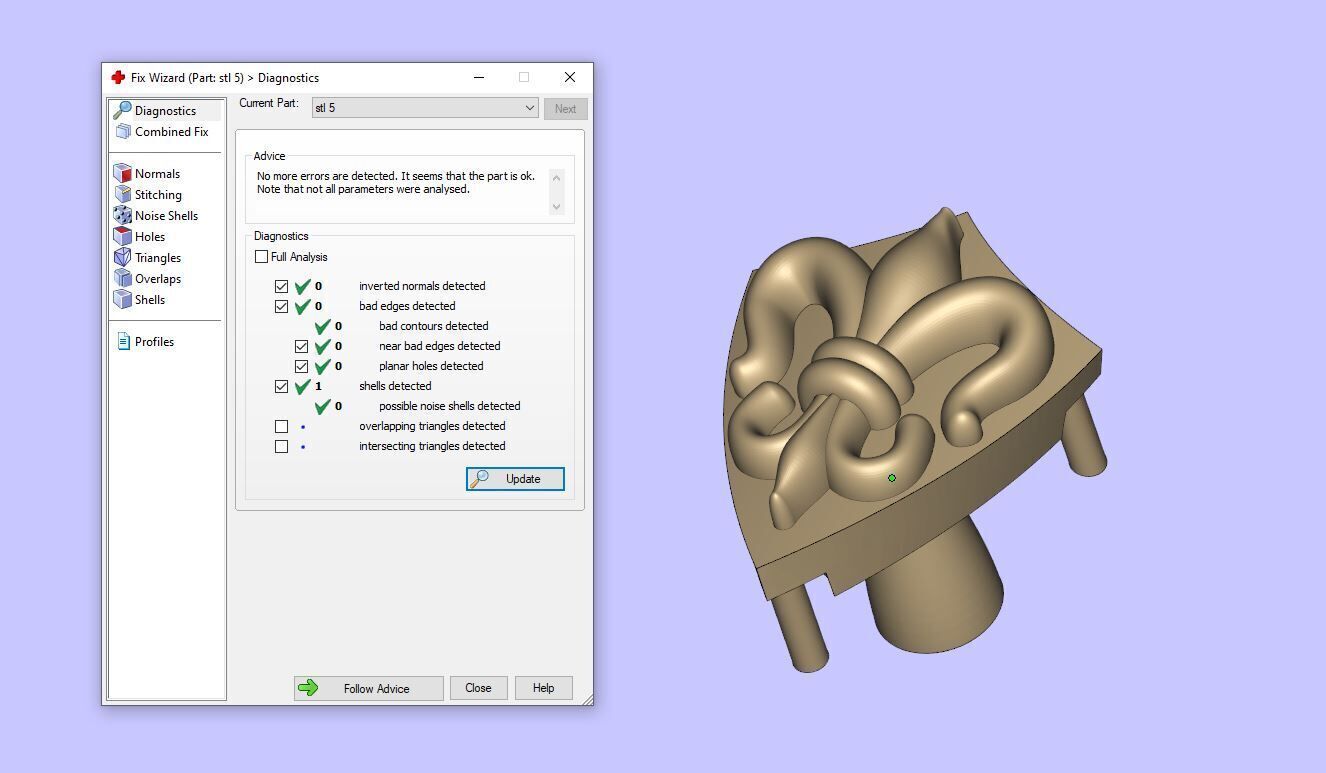 Gold N1323 3D print model_11