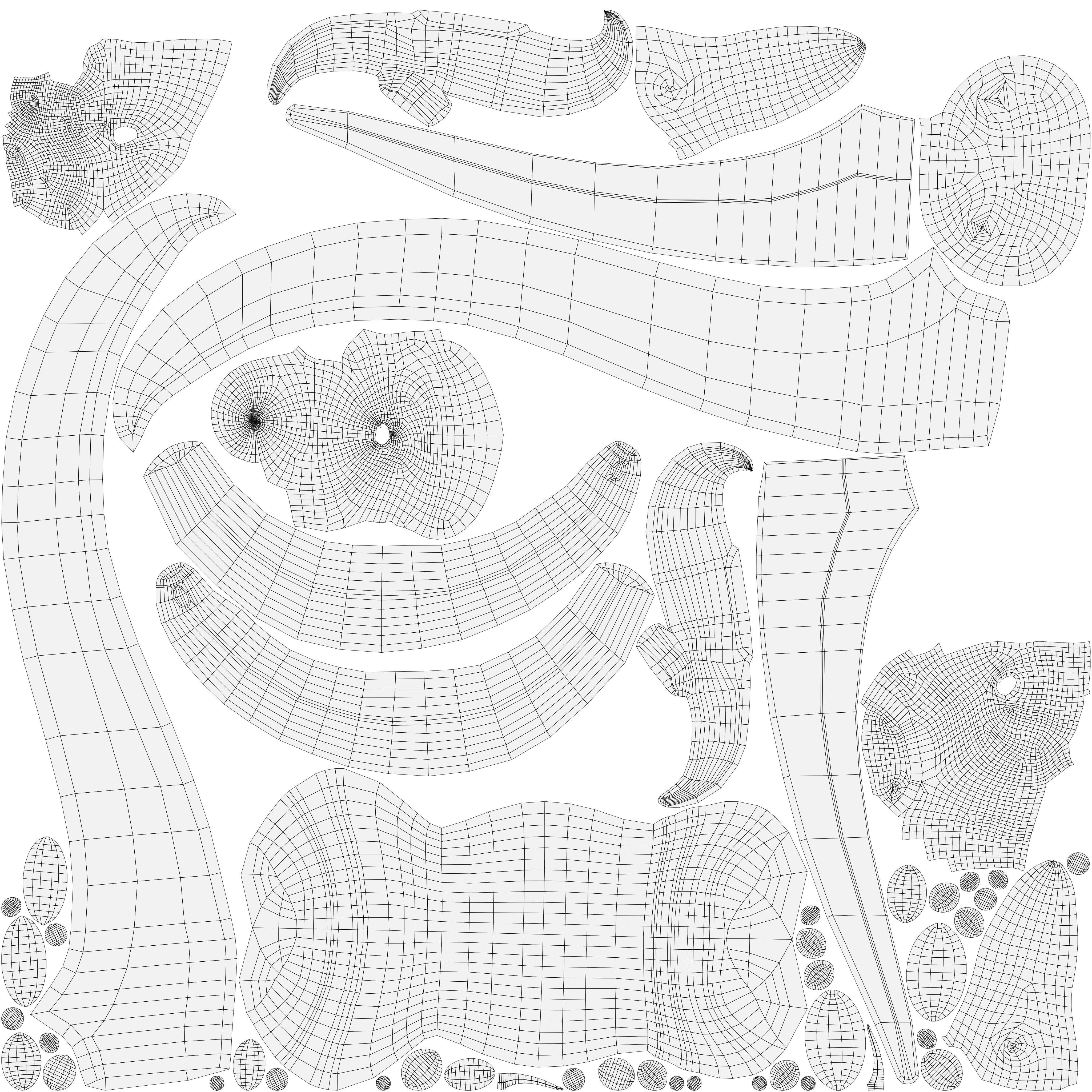 Gluttony Dagger Free low-poly 3D model_30