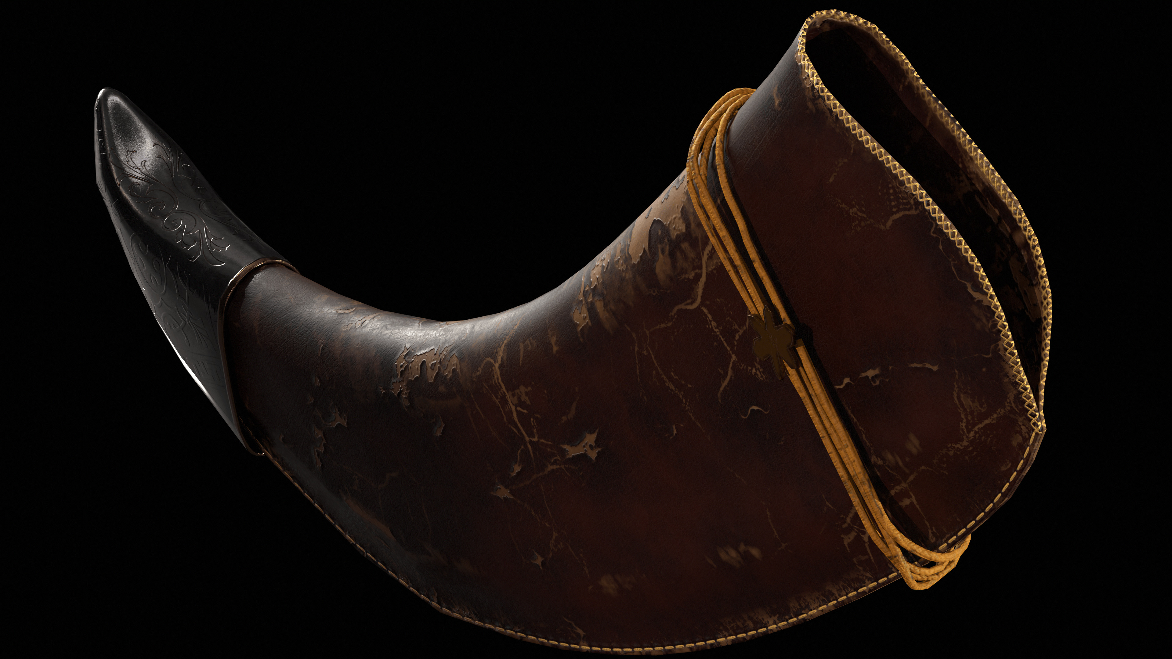 Gluttony Dagger Free low-poly 3D model_20