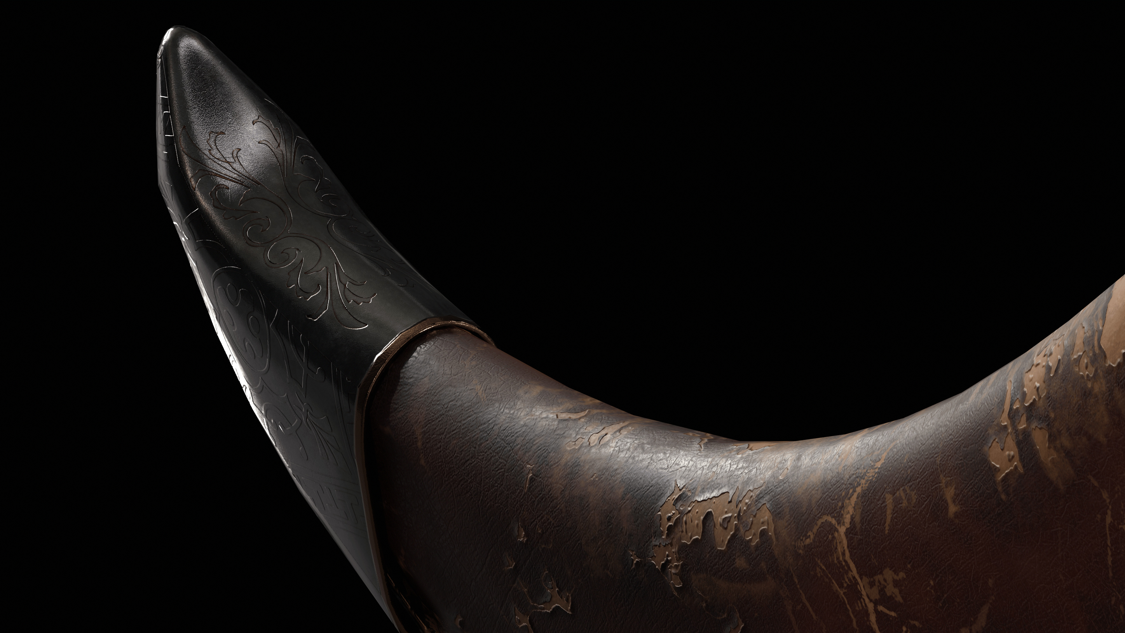 Gluttony Dagger Free low-poly 3D model_9