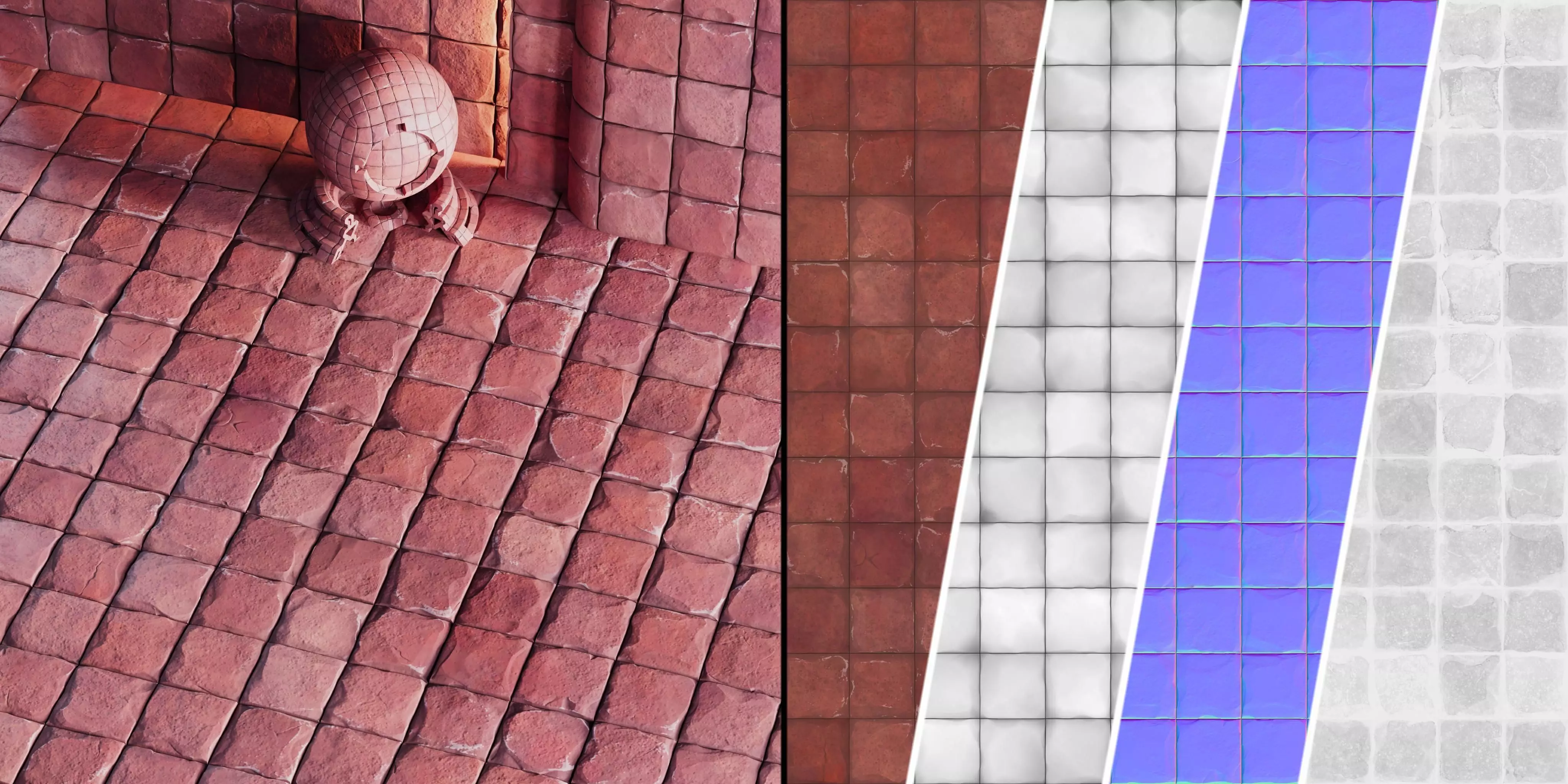 H152 Brick - PBR - 4K - Seamless - SBSAR Texture_0