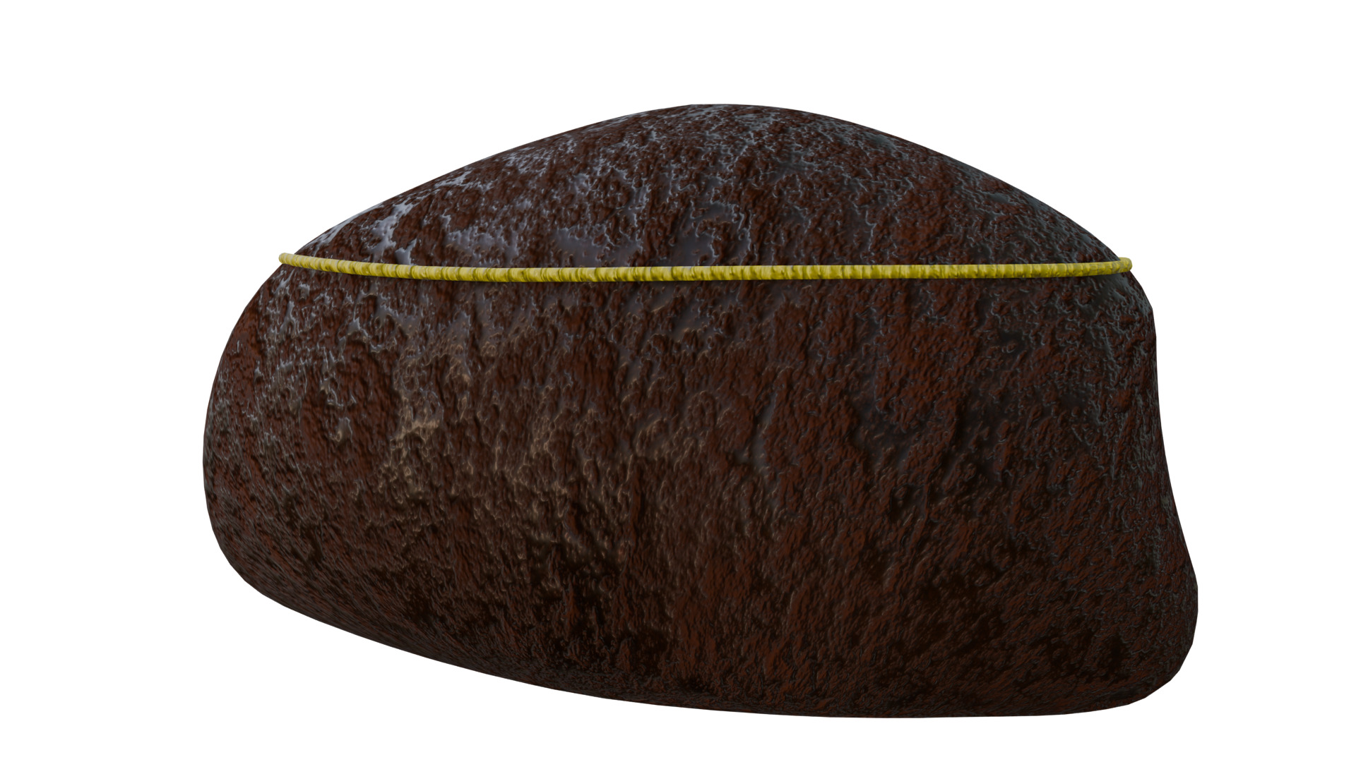 High Detailed Pet Rock 8 PBR 3D model_3