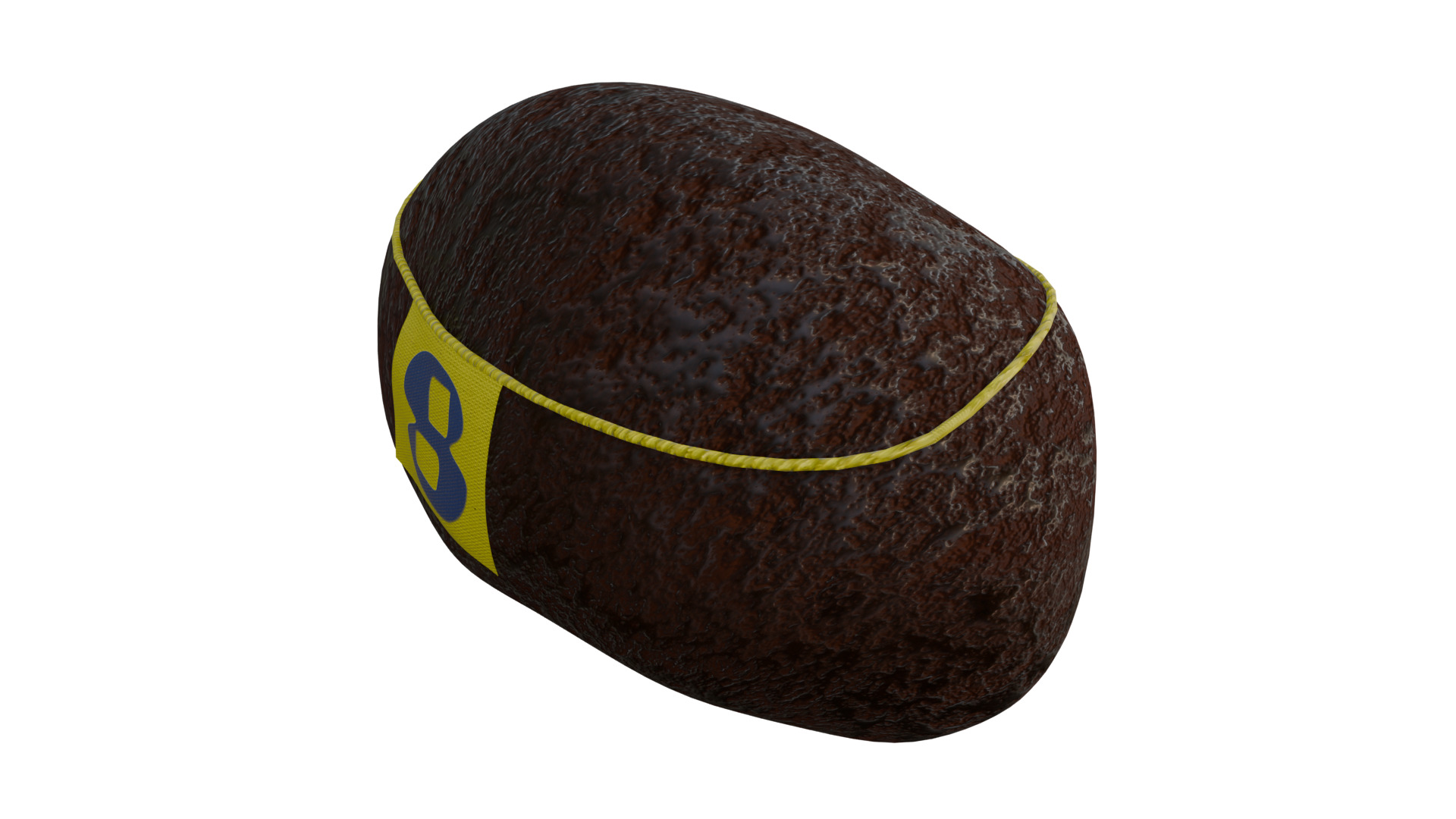 High Detailed Pet Rock 8 PBR 3D model_7