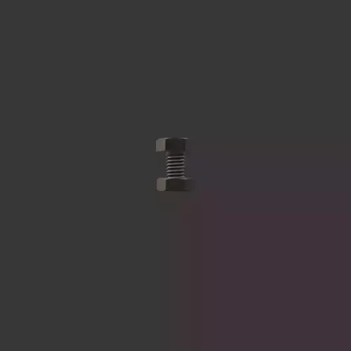 M 2 5 Hex Bolts and Nuts with Rusty Iron Texture