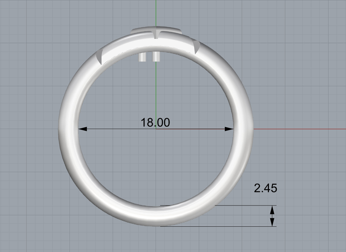 Ring Louis Vuitton 3D print model_1