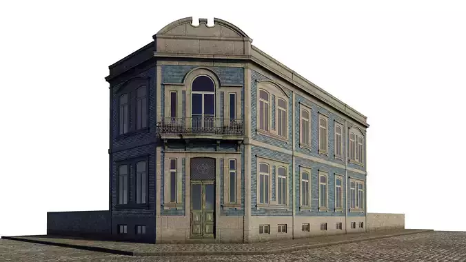 Old Townhouse II 3D model