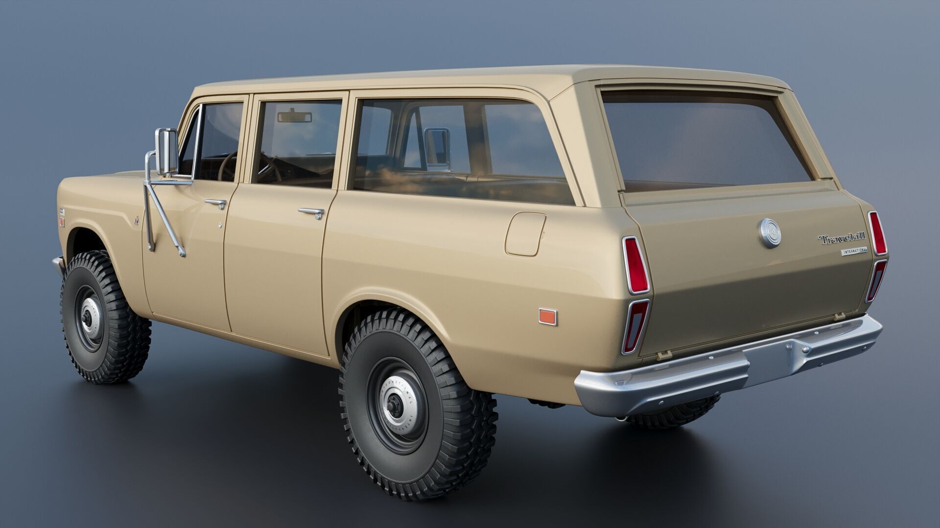 International Travelall 1972 3D print model_5